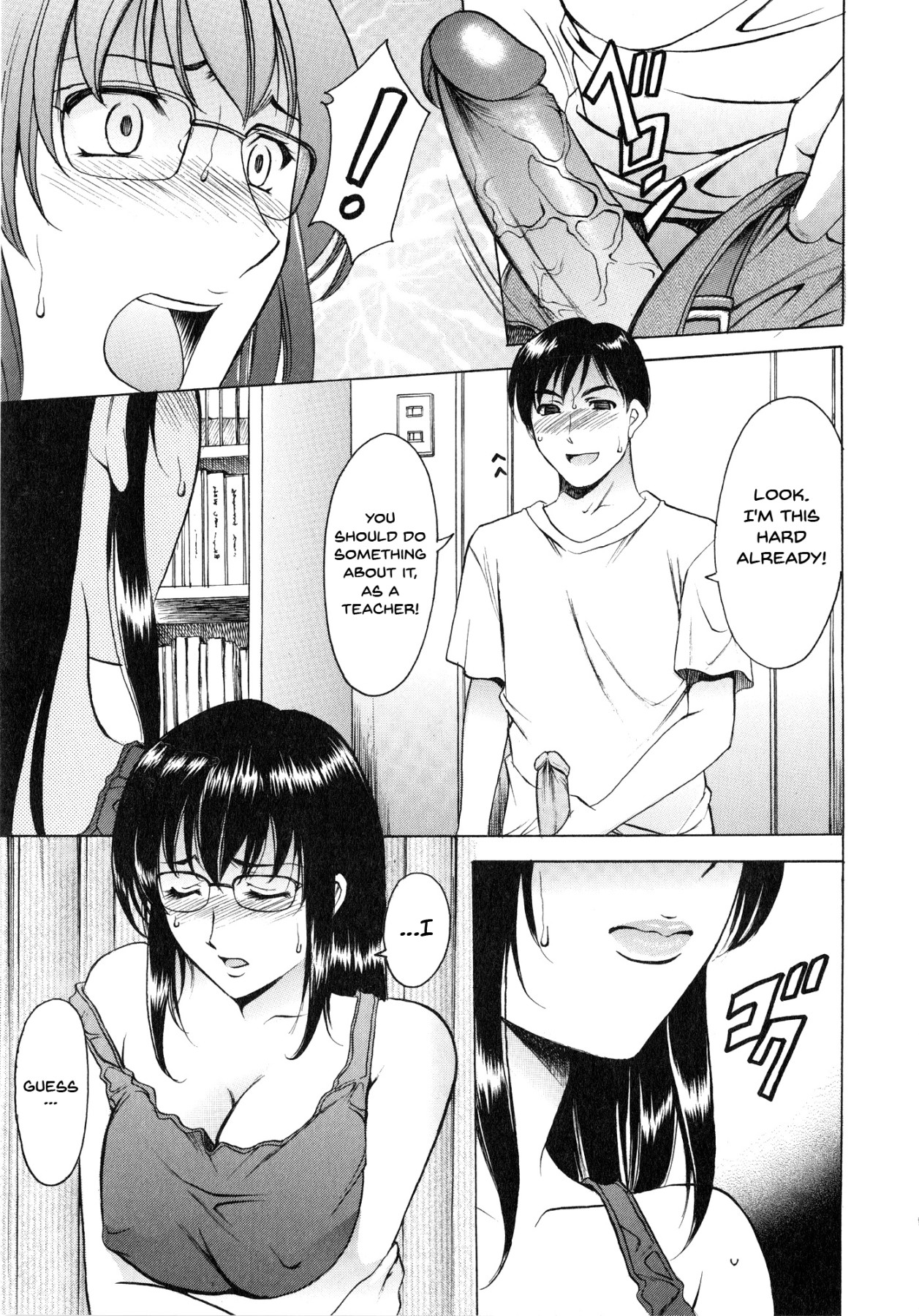 Hentai Manga Comic-A Seductive Older Woman's Apartment-Read-35